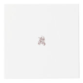 Orangy Red Dekordesign Würfel (Rechts)