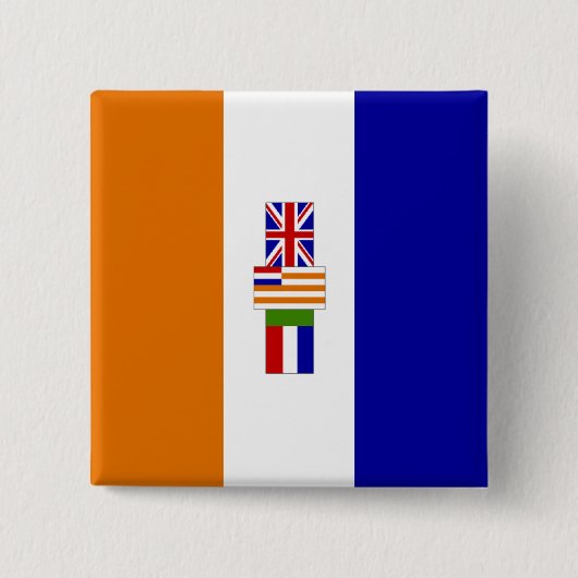 Oranje-blanje-blou Button (Vorderseite)