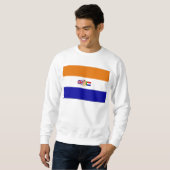 Oranje-Blanje-Blou Sweatshirt (Vorne ganz)