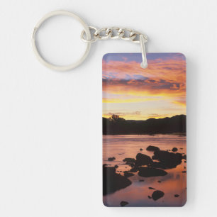 Oranje Fluss bei Sonnenuntergang, Richtersveld Nat Schlüsselanhänger