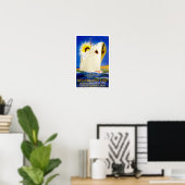 Oranje ~ Nederland Line Poster (Heimbüro)
