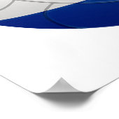 Oranje - Niederlande Football Poster (Ecke)