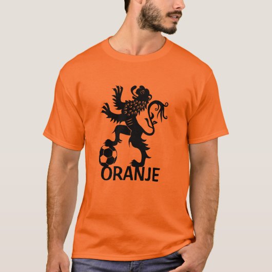Oranje T - Shirt - Orange die königliche (Vorderseite)