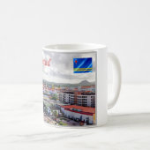 Oranjestad - Aruba Kaffeetasse (VorderseiteRechts)