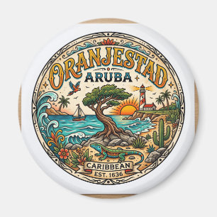 Oranjestad Aruba Magnet