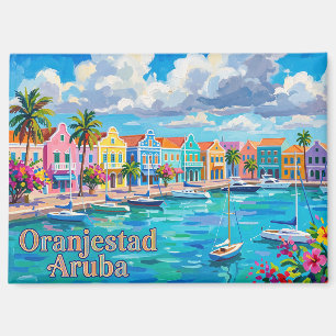 Oranjestad Aruba Magnet