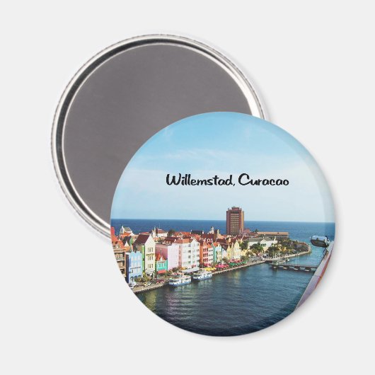 Oranjestad Aruba Magnet (Vorderseite/Rückseite)