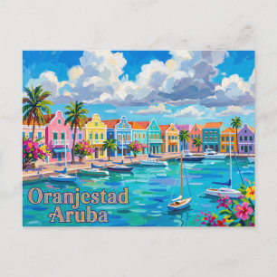 Oranjestad Aruba Postkarte