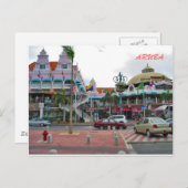 Oranjestad Aruba Postkarte (Vorne/Hinten)