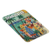 Oranjestad Aruba Reise Magnet (Rechte Seite)