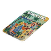 Oranjestad Aruba Reise Magnet (Linke Seite)