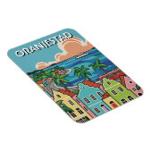 Oranjestad Aruba Reise Magnet (Rechte Seite)