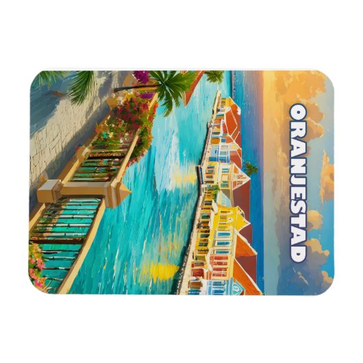 Oranjestad Magnet (Horizontal)