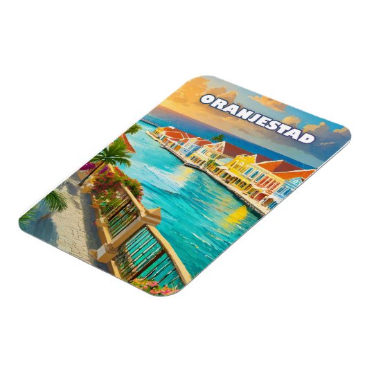 Oranjestad Magnet (Linke Seite)