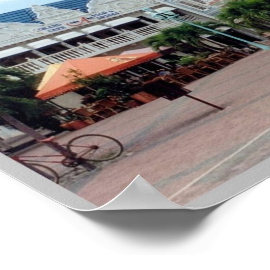 Oranjestad Poster (Ecke)