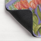 ORANTÜPPEN MIT LILA LATTICE MOUSEPAD (Ecke)