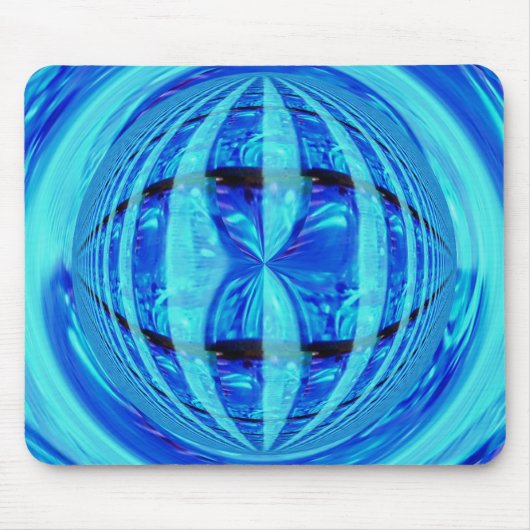 Orb Blue Mousepad (horizontal) (Vorne)