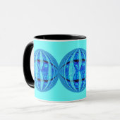 Orb Blue Round Tasse Blue (Vorderseite Links)