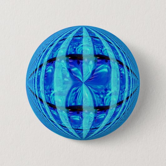 Orb Blue-Taste rund Button (Vorderseite)