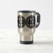 Orb Chrome Black travel mug Reisebecher (VorderseiteRechts)