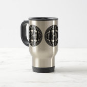 Orb Chrome Black travel mug Reisebecher (Vorderseite Links)