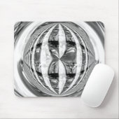 Orb Chrome mousepad (horizontal) (Mit Mouse)