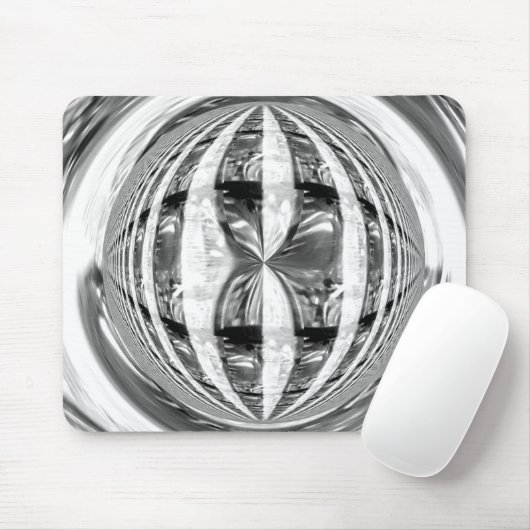 Orb Chrome mousepad (horizontal) (Mit Mouse)