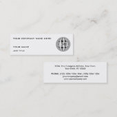 Orb Chrome Visitenkarte weiß (Vorne/Hinten)