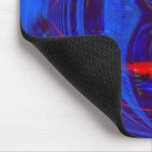 Orb Dark Blue Mousepad (horizontal) (Ecke)