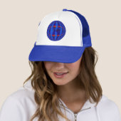 Orb Dark Blue Round Trucker Hut Truckerkappe (Beispiel)