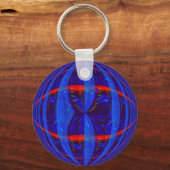 Orb Dark Blue Schlüsselanhänger (Vorderseite)