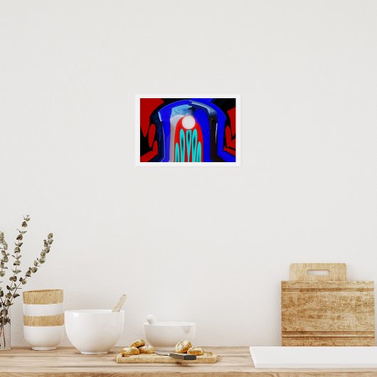 Orb der Hoffnung Poster (Küche)