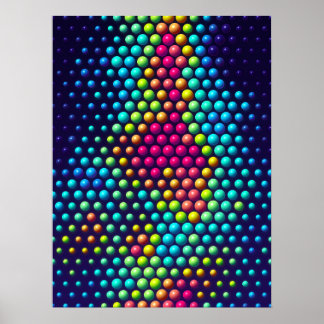Orb-Gitterplakat Poster
