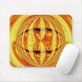 Orb-Gold-Mousepad (horizontal) Mousepad (Mit Mouse)