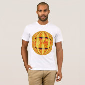 Orb Gold Round T - Shirt weiß (Vorne ganz)