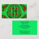Orb Green Visitenkarte (Vorne/Hinten)