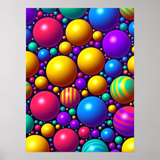 Orb-Kaskadenposter Poster (Vorne)