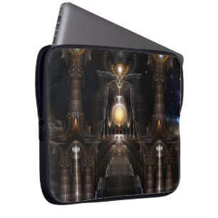 Orb of Acrellis Fraktal Laptopschutzhülle