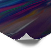 Orb over UrbanBuildingTrees Island Poster (Ecke)
