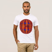 Orb Red Round T - Shirt weiß (Vorne ganz)