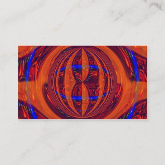 Orb Red Visitenkarte (Vorderseite)