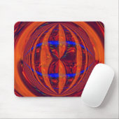 Orb Rote Mousepad (horizontal) (Mit Mouse)
