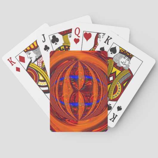 Orb Rote Spielkarten (Rückseite)