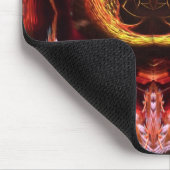 Orb Spirit Tree Fraktal Art Fantasy Mousepad (Ecke)