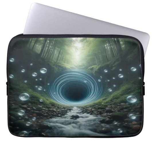 Orb Vortex Laptop Sleeve (Vorderseite)