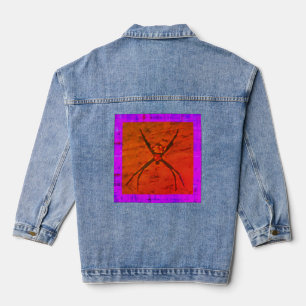 Orb Weaver/Cry Here Lila, Denim Jacket Jeansjacke
