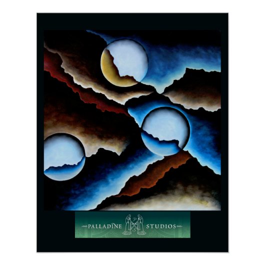 'Orbis Alia' Glossy Poster (Vorderseite)