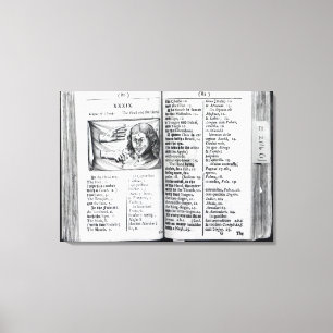 'Orbis Sensualium Pictus' Leinwanddruck