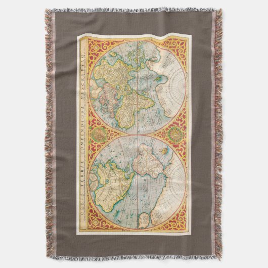 Orbis terrae compendiosa description pti: quam ex decke (Vorderseite Vertikal)