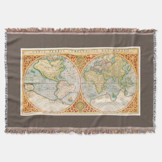 Orbis terrae compendiosa description pti: quam ex decke (Vorderseite)